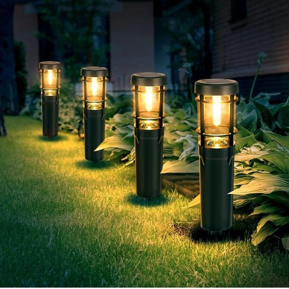 أضواء حدائق خارجية تعمل بالطاقة الشمسية بتقنية LED