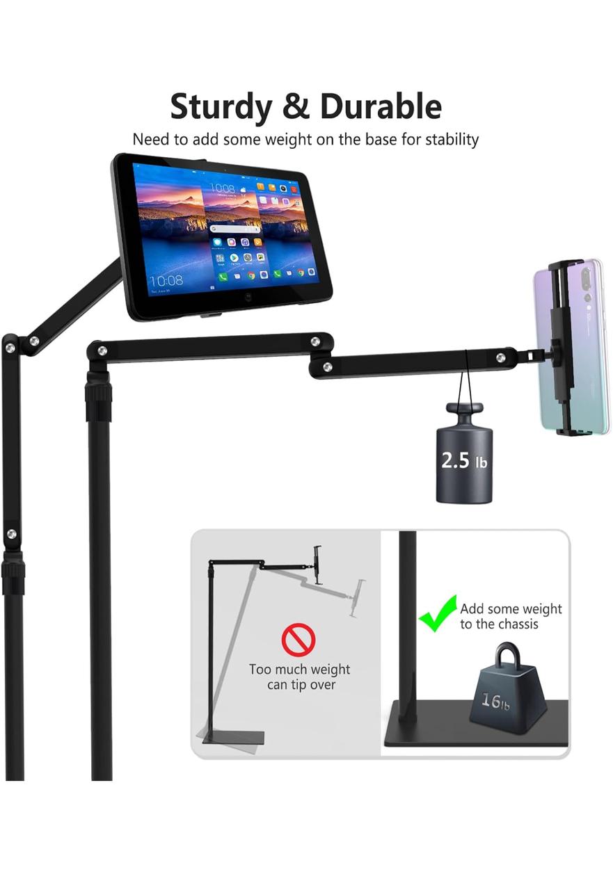 حامل أرضي للأجهزة اللوحية من Bimo لجهاز iPad