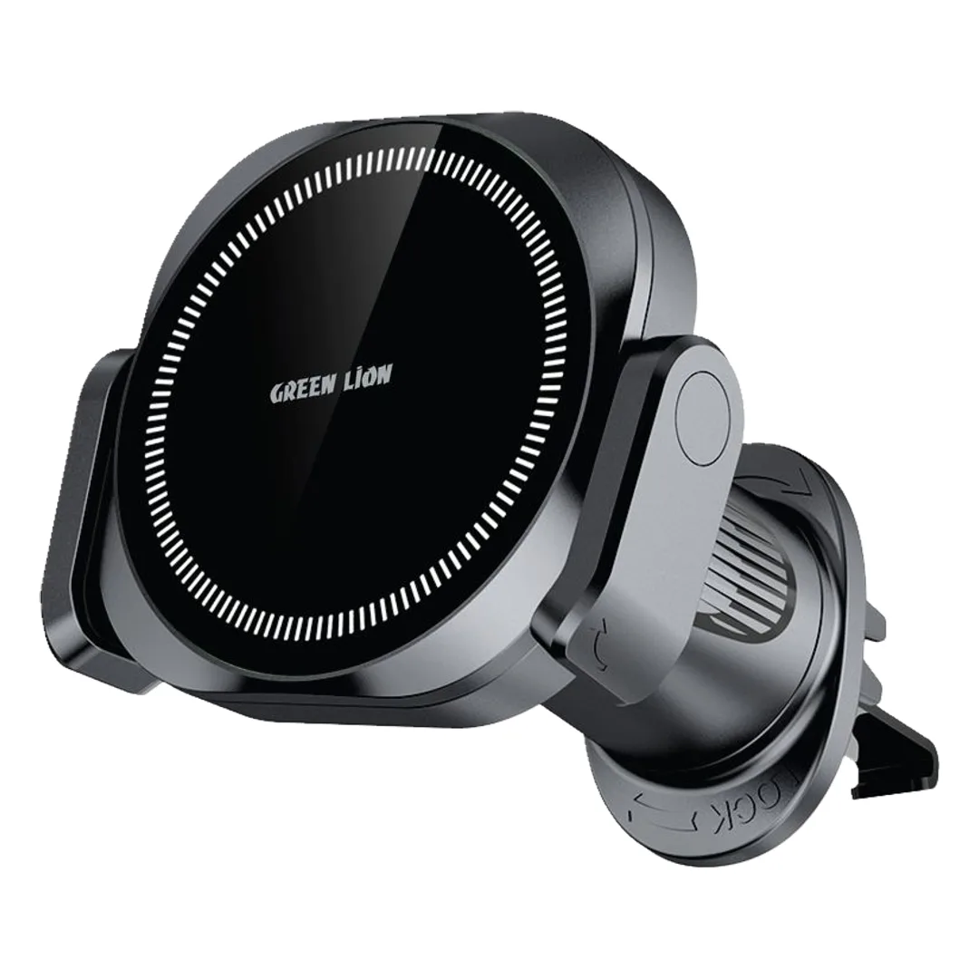 Green Lion GX-13 Dual Hold Car Air Vent Mount - Black