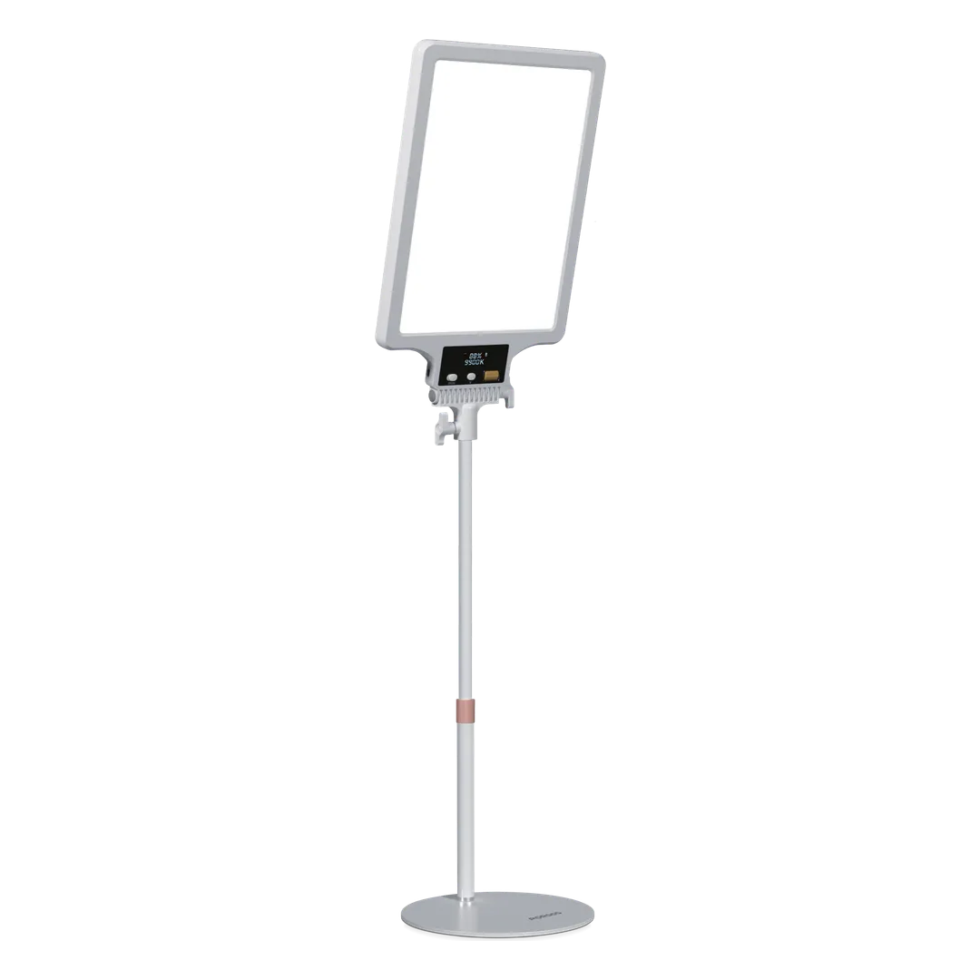 Porodo Lifestyle Cannes Frame 19" Rechargeable LED Fill Light - White