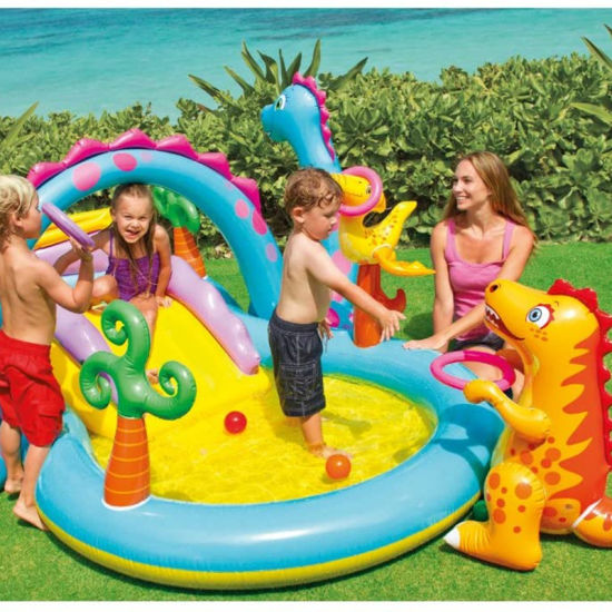 تحويل حديقتك الخلفية إلى حديقة مائية مصغرة مع INTEX Play Center