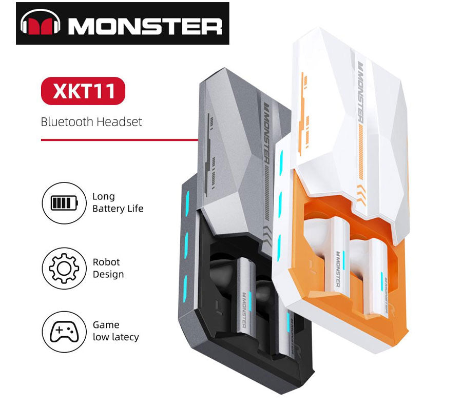 Monster XKT11 سماعات اللاسلكية بضمان سنة