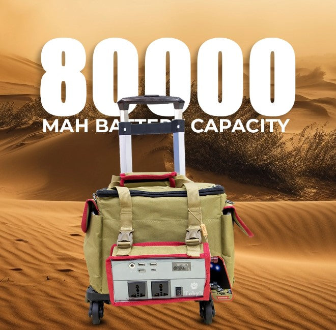 BTY-100 محطة طاقة محمولة فائقة القوة 80000 مللي امبير