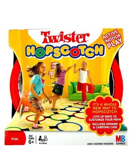 Twister Hopscotch Active Indoor Play لعبة للاطفال لتنمية مهاراتهم