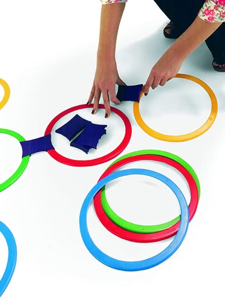 Twister Hopscotch Active Indoor Play لعبة للاطفال لتنمية مهاراتهم