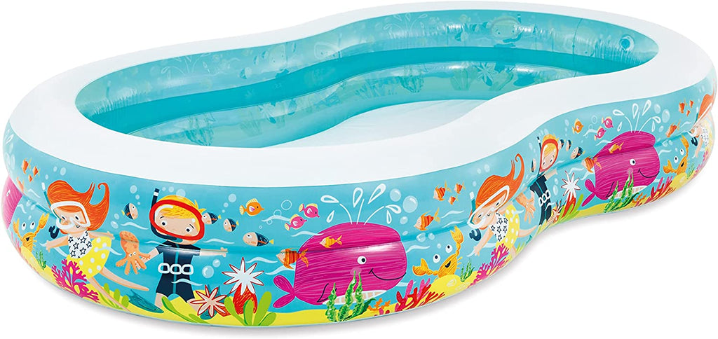 استمتع بأجواء الصيف مع حوض سباحة Intex Swim Center Paradise Seaside