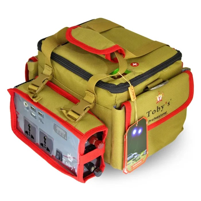 Toby's BTY 70 Battery 55000mAh Power, Rechargeable Battery With 220V Power Inverter Best For Camping