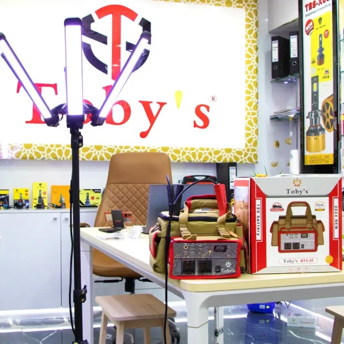 Toby's BTY 70 Battery 55000mAh Power, Rechargeable Battery With 220V Power Inverter Best For Camping