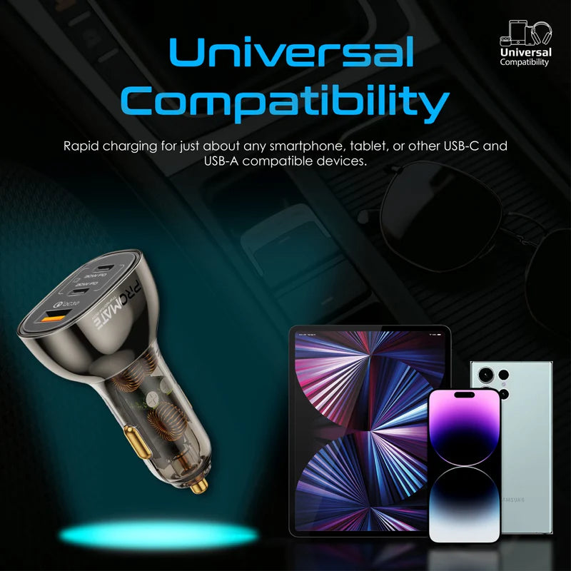 شاحن السيارة PROMATE TransDrive-80W