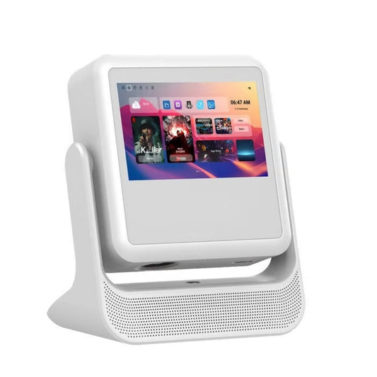بروجيكتور C3 الذكي بدقة 4K مع شاشة لمس وجهاز لوحي بنظام Android 11 وWiFi 5G ومكبر صوت مدمج ALOMAIRI