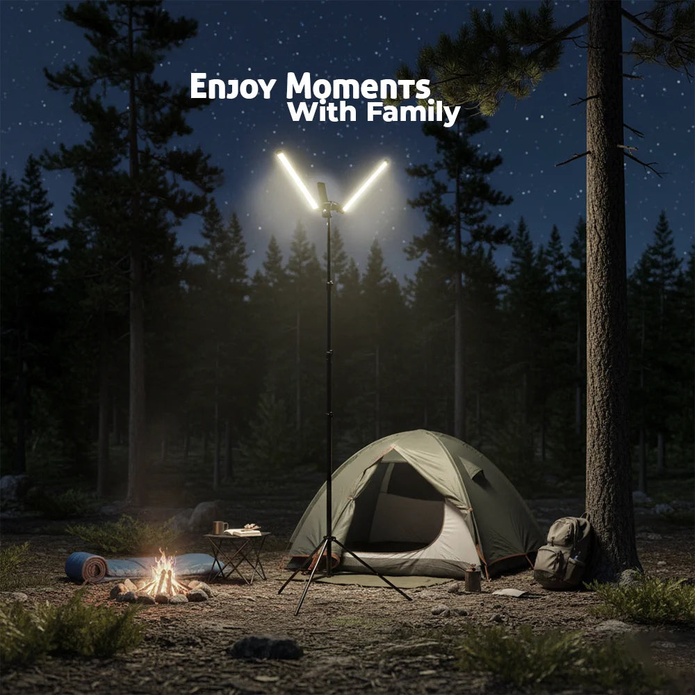 Toby’s VIP 15 Pro Sanara Camping Light 130W Outdoor LED Lamp 13000 Lumens for Desert, Picnic, BBQ & Party