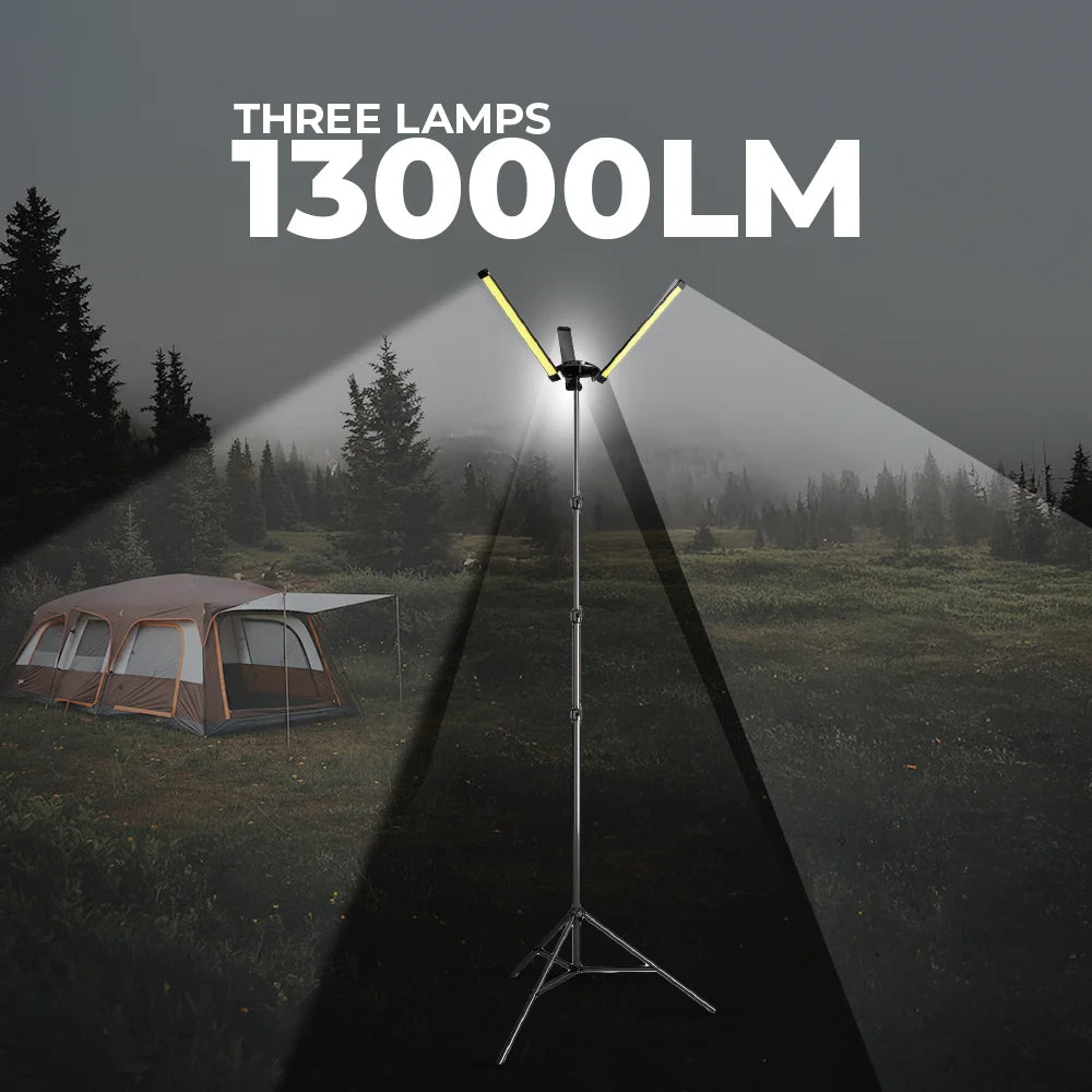 Toby’s VIP 15 Pro Sanara Camping Light 130W Outdoor LED Lamp 13000 Lumens for Desert, Picnic, BBQ & Party