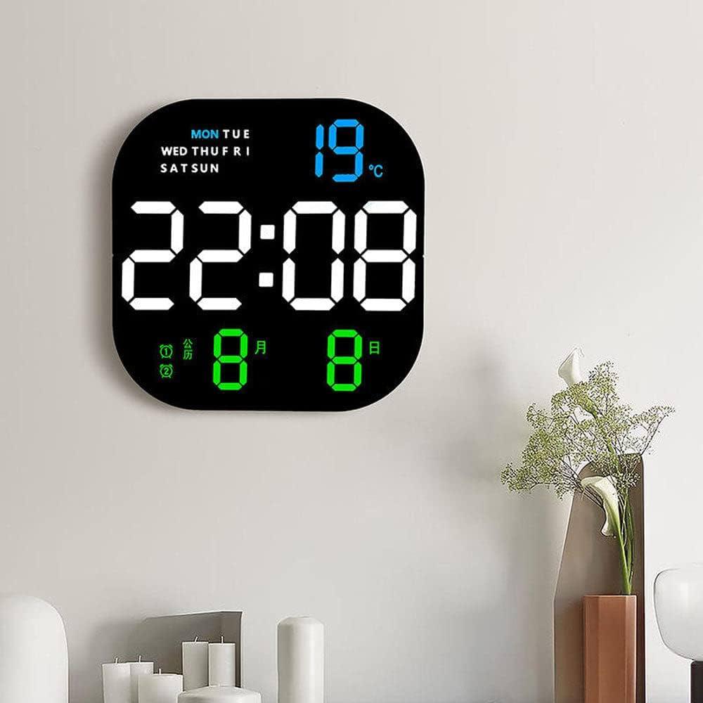 LED ساعة حائط التحكم عن بعد