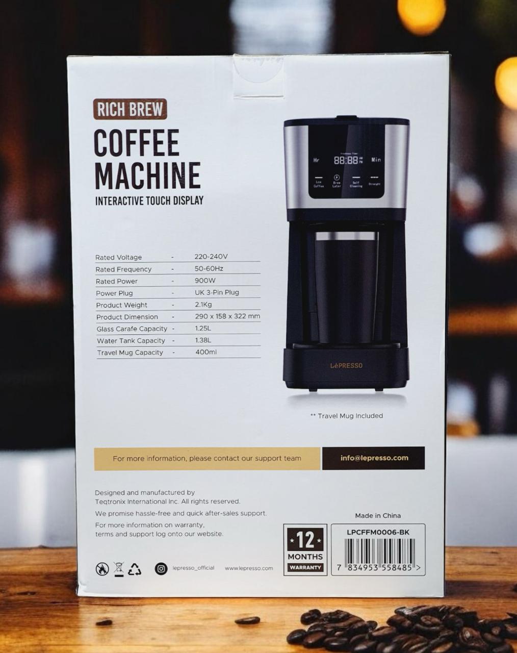 آلة تحضير القهوة LEPRESSO RICH BREW
