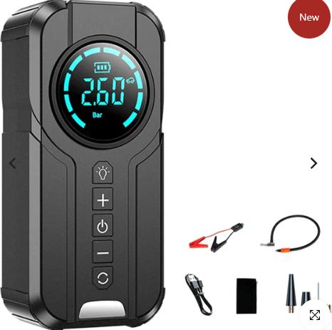 DLC-HT2903 جهاز تشغيل السيارة مع مضخة هواء 6 في 1