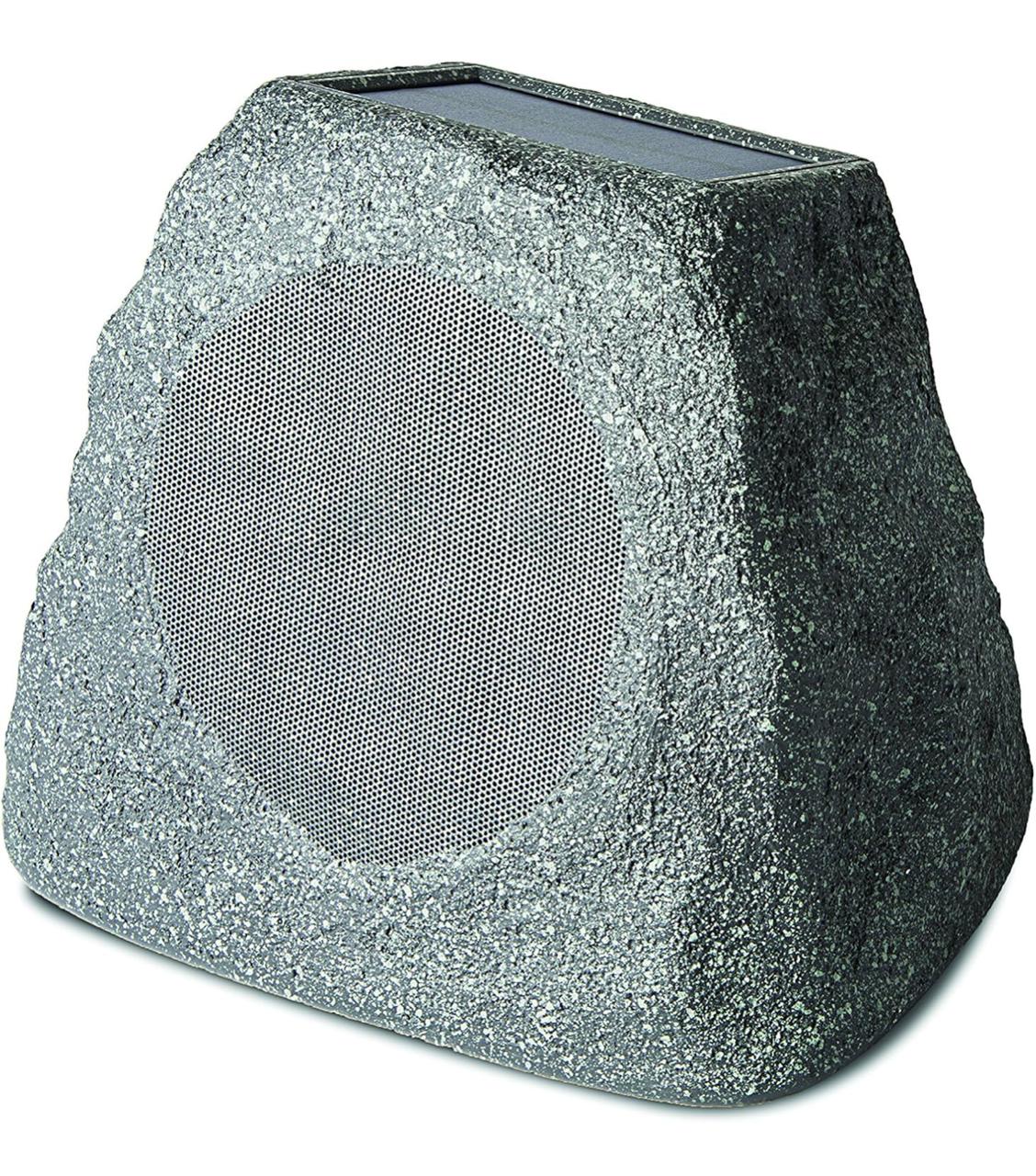 ION Audio Solar Stone | سماعة حديقة لاسلكية قابلة لإعادة الشحن بالطاقة الشمسية