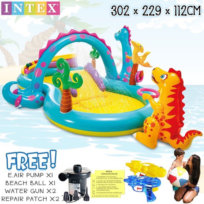 تحويل حديقتك الخلفية إلى حديقة مائية مصغرة مع INTEX Play Center