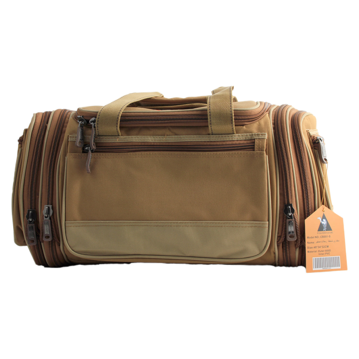 Safari-Pro Multi-Compartment Travel Duffel Bag
