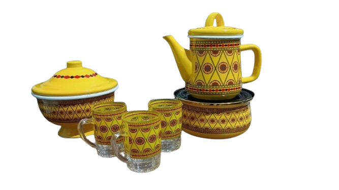 العرض الأقوى من العميري : عرض طقم الشاي 3 ألوان متاحة