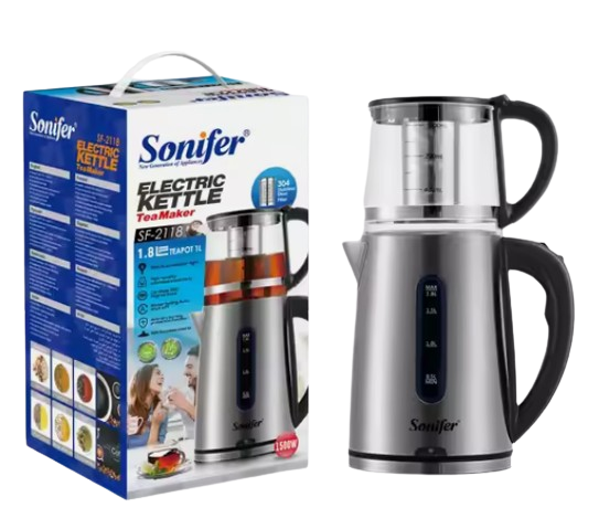 Sonifer غلاية كهربائية 1.8 لتر