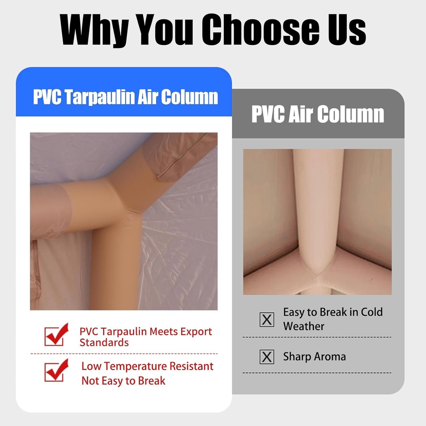 Inflatable Camping Tent for 4–6 People – 4 Season Waterproof Glamping Air Tent – Easy Setup Blow-Up Hot Tent (2×3 m) ALOMAIRI