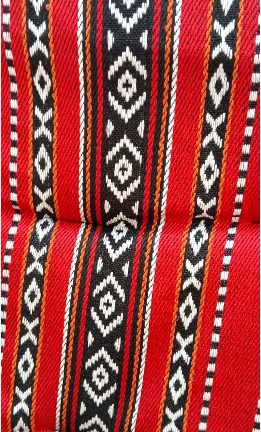 GO2CAMPS Foldable Camping Chair with Cushion – Heavy Duty Sadu Red Design | Portable Outdoor Travel & Beach Chair ALOMAIRI