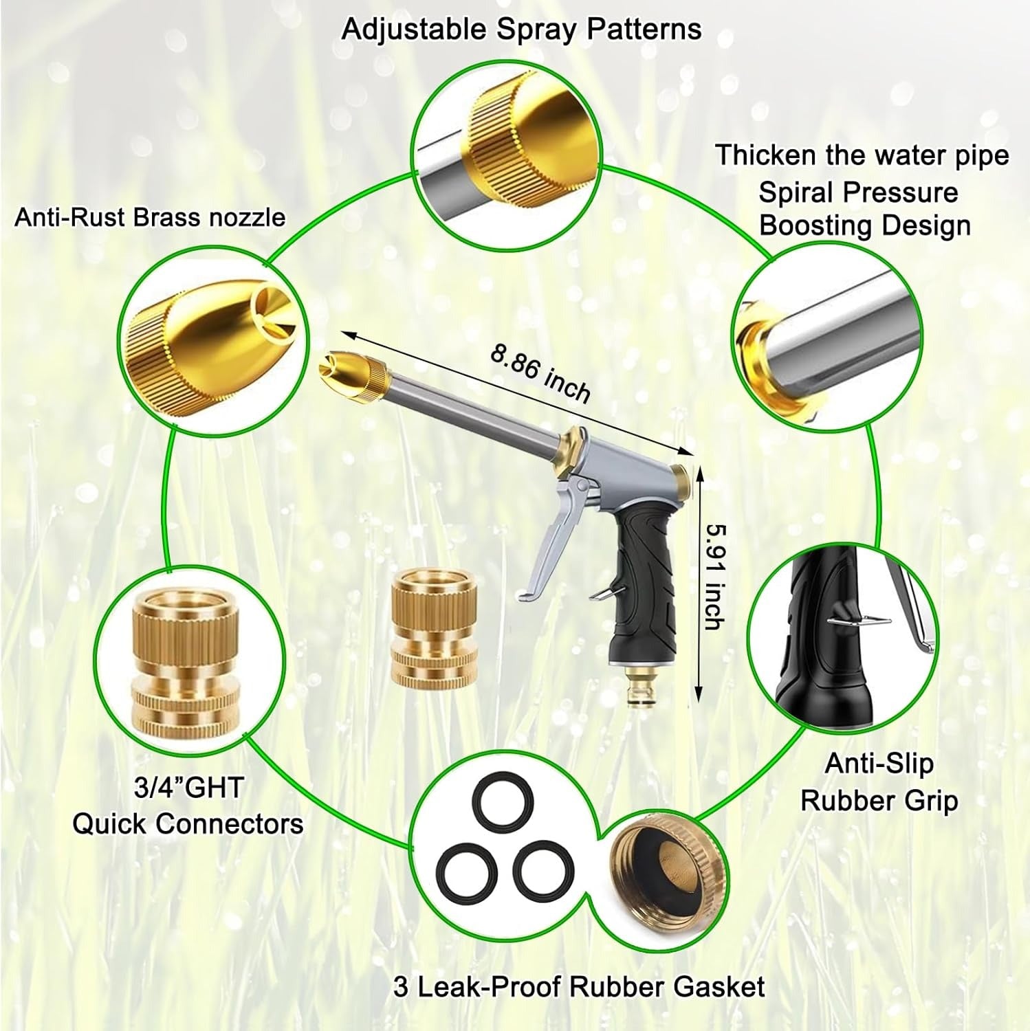 heavy-duty-garden-hose-nozzle-adjustable-brass-spray-gun ALOMAIRI