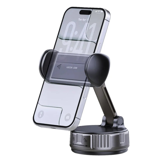 Green Lion GX-11 Holder Suction Phone Mount - Black