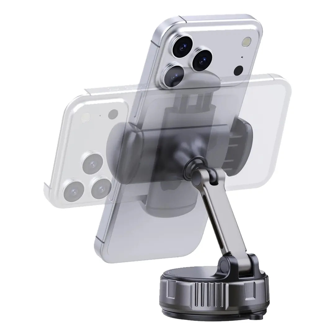 Green Lion GX-11 Holder Suction Phone Mount - Black